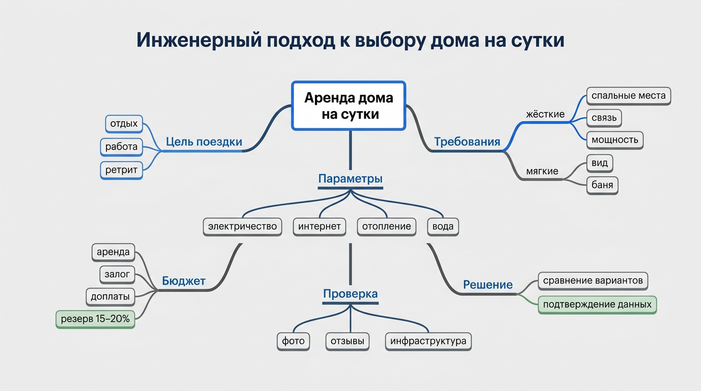 Инженерный подход к выбору дома